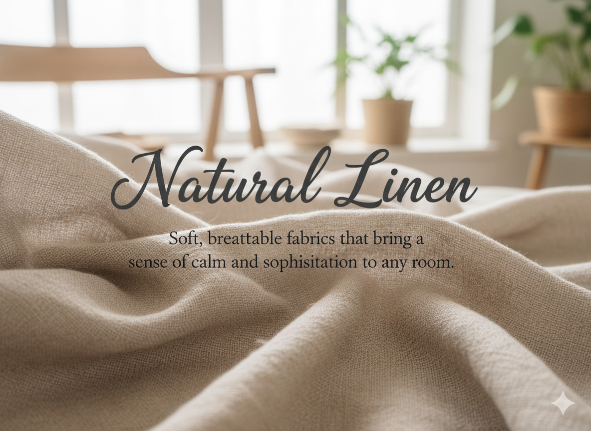 Natural linen textures